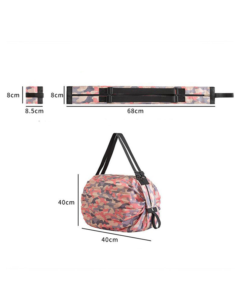 Modefest- Faltbare tragbare Reise-Einkaufstasche