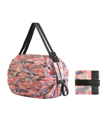 Modefest- Faltbare tragbare Reise-Einkaufstasche Rosa
