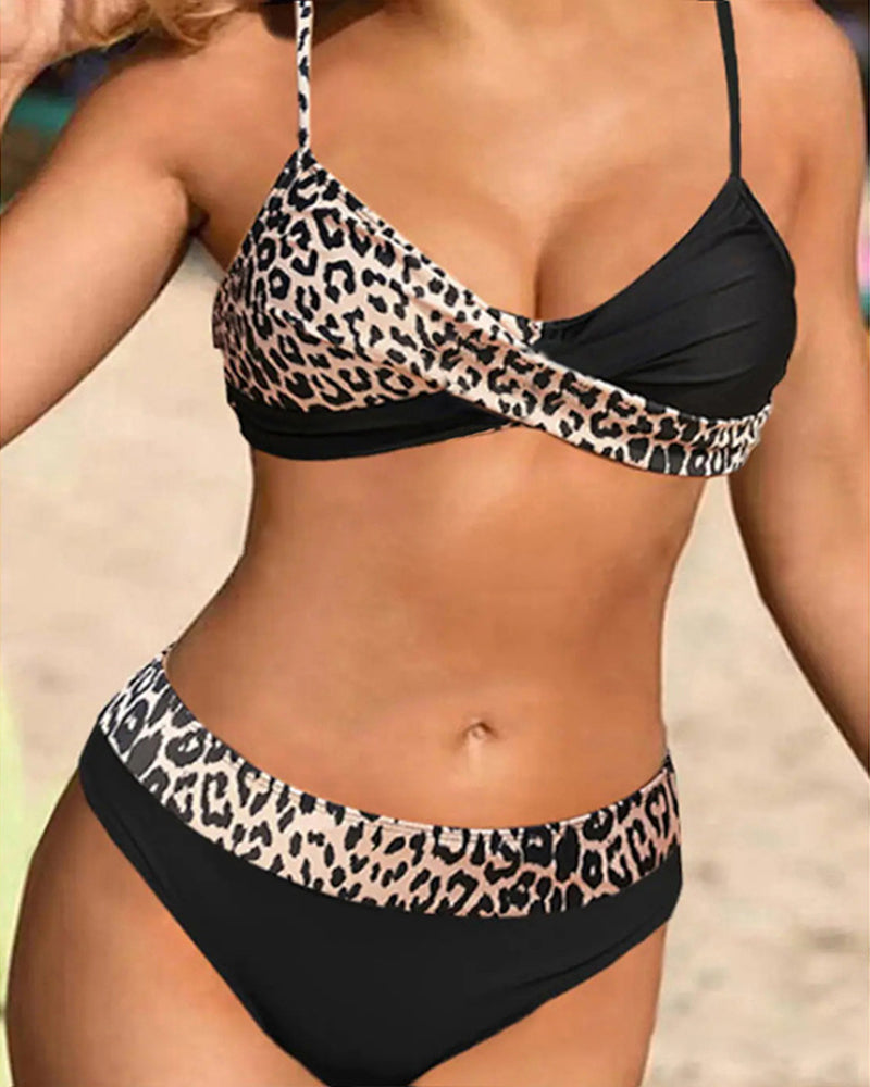 Modefest- Sexy Bikinis mit Leopardenmuster Leopard