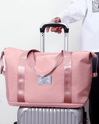 Modefest- Doppellagige Reisetasche zur Nassabscheidung mit hoher Kapazität