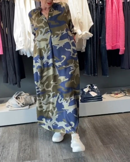 Modefest- Kleider mit Camouflage-Styles und -Prints