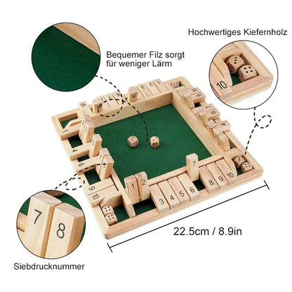 Modefest- Brettspiel mit Zahlen