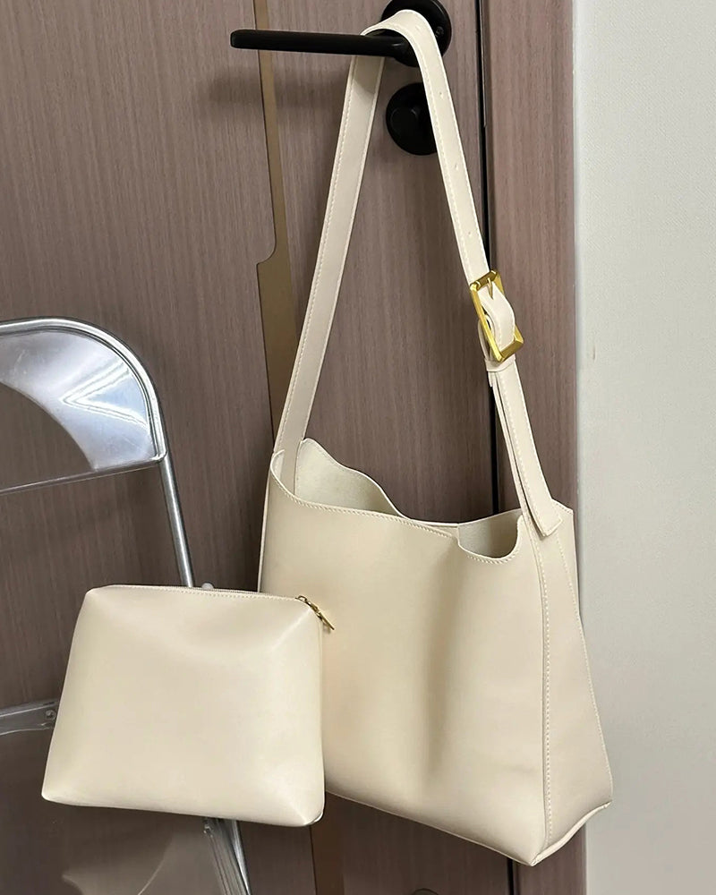 Modisches zweiteiliges bucket bag-set