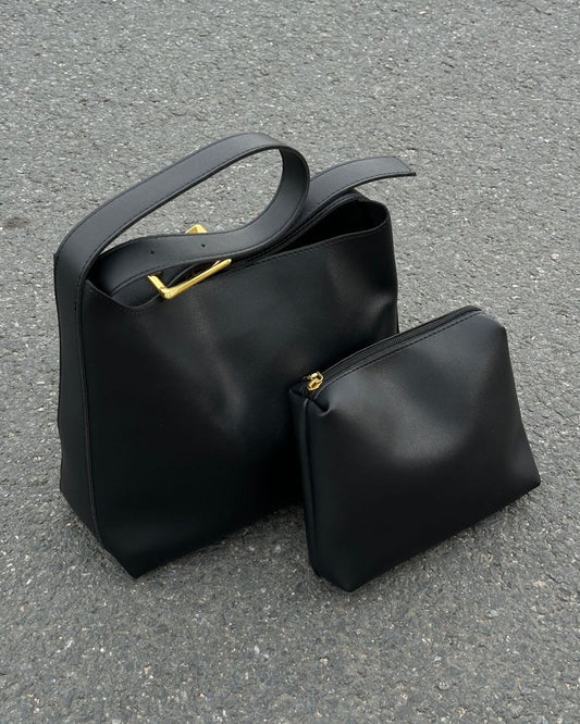 Modisches zweiteiliges bucket bag-set