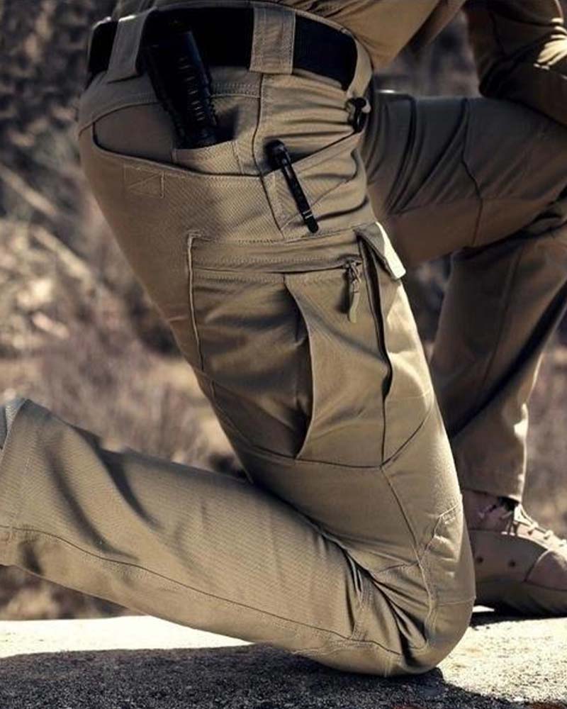 Einfarbige Outdoor-Wanderhose