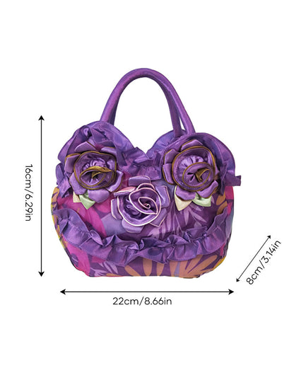 Modefest- Blumenmode-Handtasche