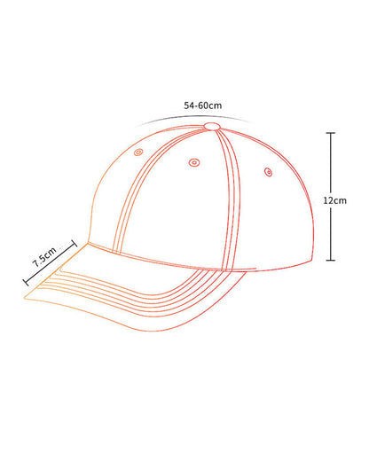 Modefest- Eltern-Kind-Baseballmütze