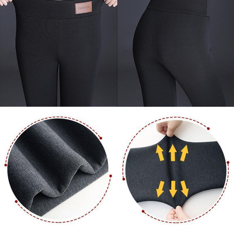 Modefest- Enge Leggings aus dickem Kaschmir