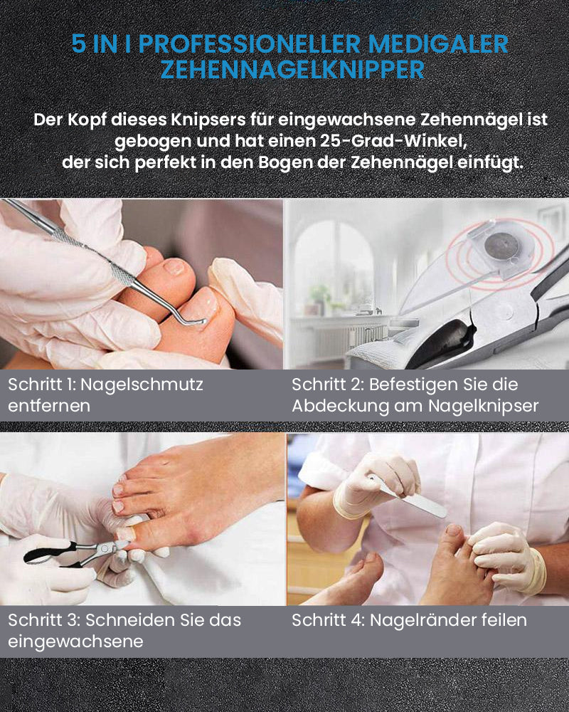 Modefest- Nagelknipser in medizinischer qualität