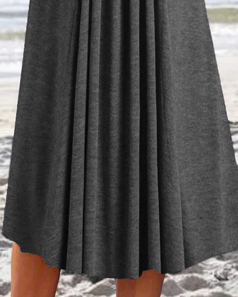 Modefest- Kleid mit Rundhalsausschnitt