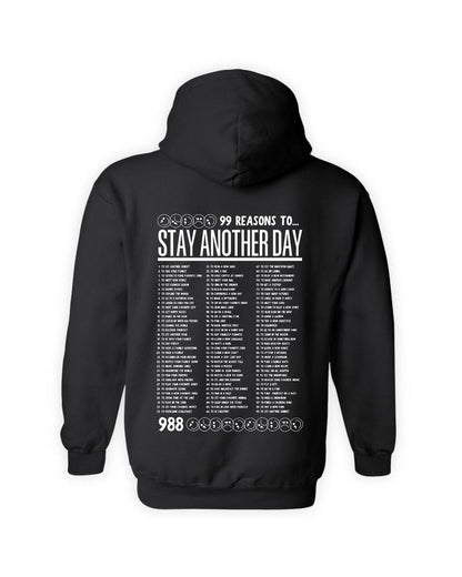 Men's casual letter print hoodie