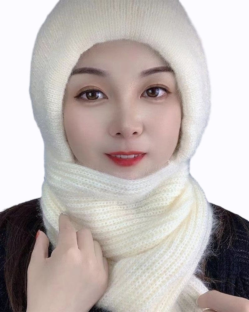 Modefest- Integrated Ear Protection Windproof Cap Scarf