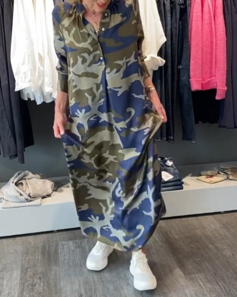 Modefest- Kleider mit Camouflage-Styles und -Prints