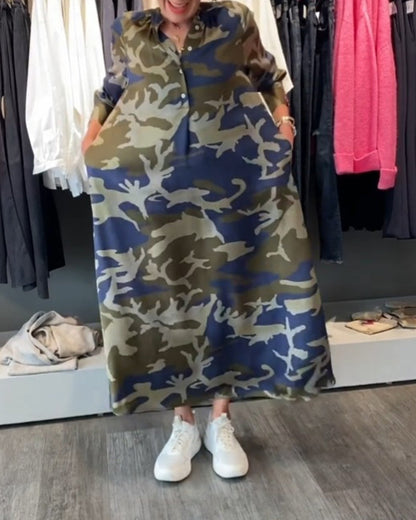 Modefest- Kleider mit Camouflage-Styles und -Prints