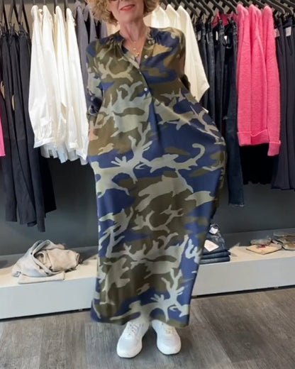 Modefest- Kleider mit Camouflage-Styles und -Prints