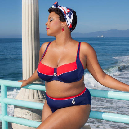 Modefest- Plus-Size-Bikinioberteil Lauma Swim Regatta