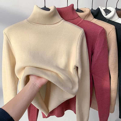 Modefest- Herbst-Komfort-Pullover Cremeweiß