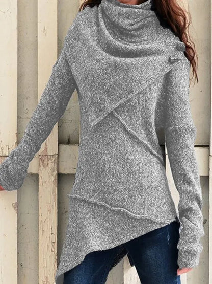 Modefest- ALINE - Warmes langärmeliges Sweatshirt für den Winter