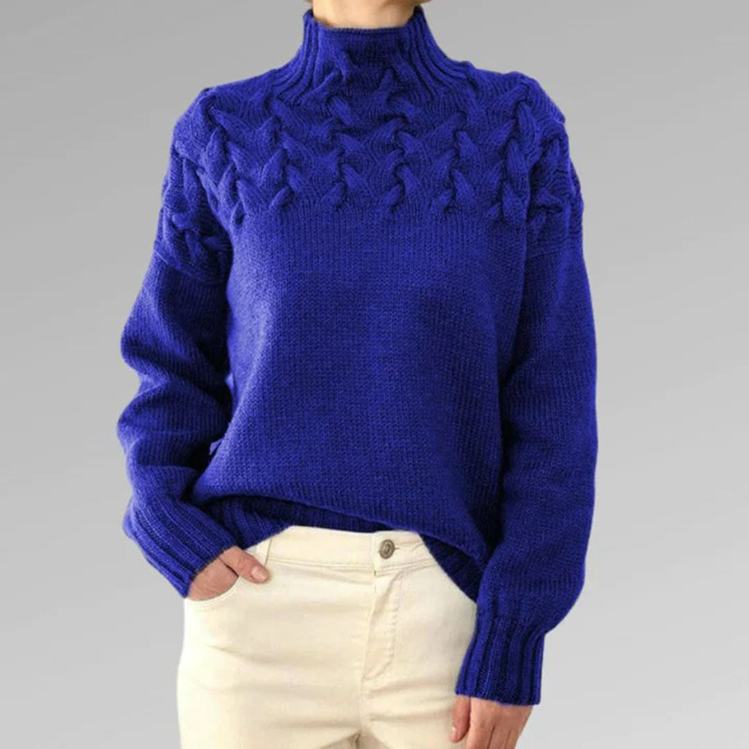 Modefest- Eleganter Pullover mit Rollkragen