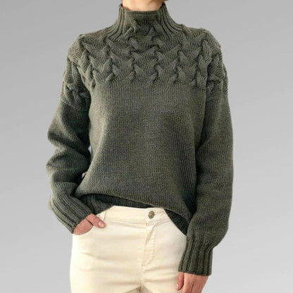 Modefest- Eleganter Pullover mit Rollkragen