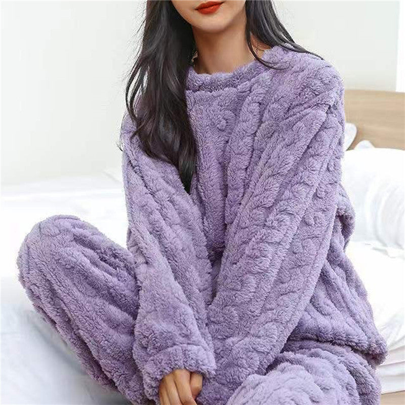 Modefest- Fleece-Pyjama-Set für Frauen