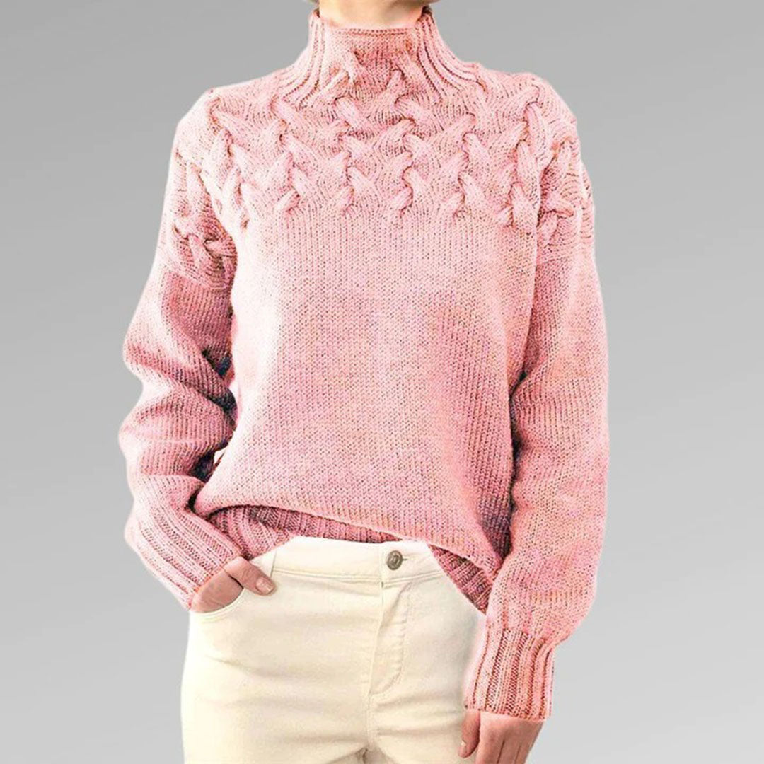 Modefest- Eleganter Pullover mit Rollkragen