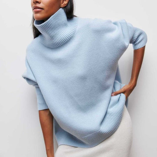 Modefest- Modischer Pullover Blau