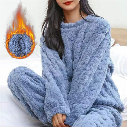 Modefest- Fleece-Pyjama-Set für Frauen