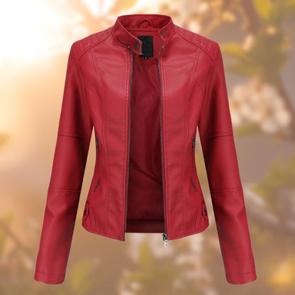 Modefest- Die stilvolle und einzigartige Lederjacke Rot